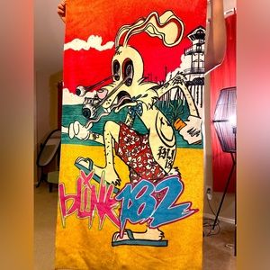 Blink-182 Beach Towel